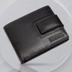 Stylish RFID Protected Bi Fold Mens Wallet to Kanjikode