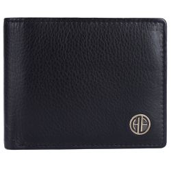 Exclusive Leather RFID Protected Mens Bi Fold Wallet