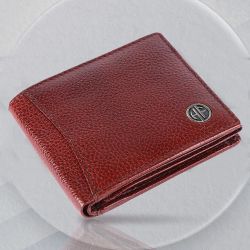 Fancy Leather RFID Protected Mens Wallet