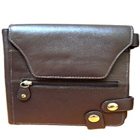 Lovely Brown Leather Purse for Ladies with Security Clutches to Nipani