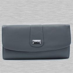 Stunning Grey Color Womens Handbag to Nipani