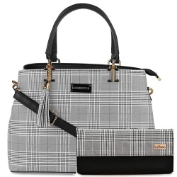 Adoring BELLISSA Leather Handbag N Wallet Combo For Women to Cooch Behar