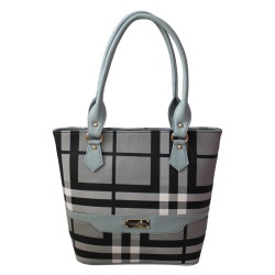 Smart Checkered Vanity Bag for Her to Cooch Behar
