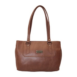 Chocolate Brown Sleek Shoulder Bag for Women to Kanjikode
