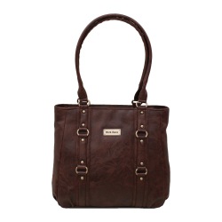 Balloon Shape Parallel Strips Classy Bag for Women to Dadra and Nagar Haveli