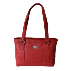 Womens Vanity Bag in Red with Dual Chambers to Kanjikode