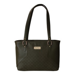Classy Embossed Front Design Ladies Vaniety Bag to Alappuzha