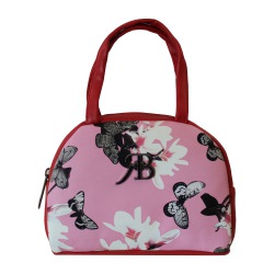 Ladies Handy Purse in Amazing Color Butterfly Print to Alappuzha