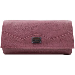 Trendsetter Mauve Clutch for Ladies with Tapered Sides to Alappuzha