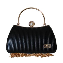 Awesome Party Purse for Striped Embossed Design to Cooch Behar