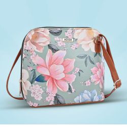 Beautiful Floral Print Crossbody Sling Bag to Lakshadweep