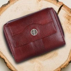 Magnificent Leather RFID Protected Ladies Purse to Kanjikode