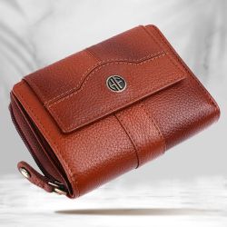 Classic Leather RFID Protected Ladies Purse to Kanjikode