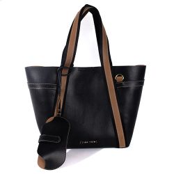 Elegant Black Trooper Tote to Payyanur