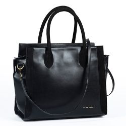 Elegant Black Satchel Bag to Payyanur