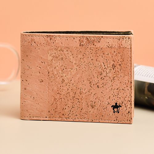 Premium Eco Friendly Kakapo Bifold Cork Wallet to Tirur