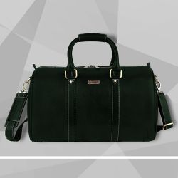 Amazing Leather Duffle Travel Bag