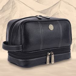 Classic Leather Toiletry Bag to Kanjikode