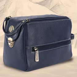 Stunning Leather Toiletry Bag