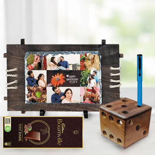 Mesmerizing Personalized Gift Combo for Dad to Kanjikode