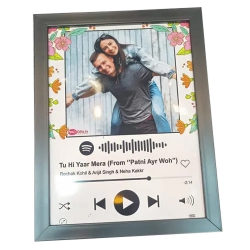 Amazing Personalized Music Photo Frame to Palani