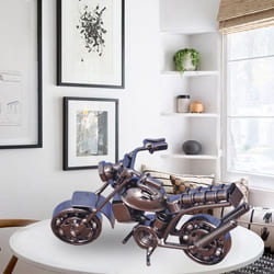 Designer Metal Handmade Vintage Motor Bike to Mul