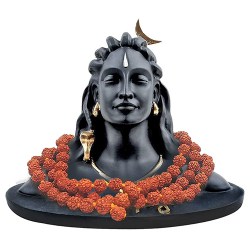 Auspicious Gift of Adiyogi Statue with Rudraksha Mala to Uthagamandalam