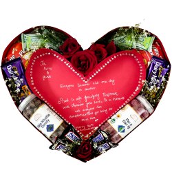 Eye Catching Heart full for Goodies n Personalized Message to Palani