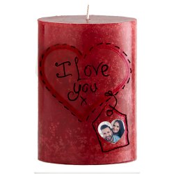 Romance Filled Personalized Fragrance Candle to Sivaganga