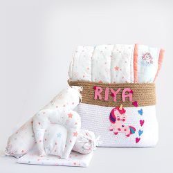 Cute Bedding N Storage Gift Set to Rajamundri