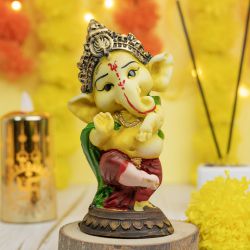 Artistic Dancing Ganesh Showpiece Gift to Irinjalakuda