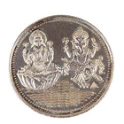 Exclusive Lakshmi Ganesh Silver Coin to Kanyakumari