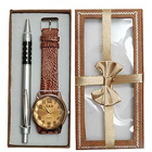 Wonderful Pen Gift Set with Watch  to Karunagapally