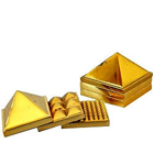 Lovely Brass Metallic Pyramid to Cooch Behar