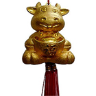 Amazing Gold Plated Feng Shui Happy Rabbit to Uthagamandalam