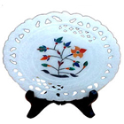 Remarkable marbel designer plates with stand  to Agartala