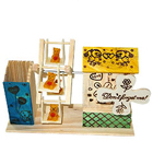 Dynamic Love Wooden Pen Stand with House and Wheel Swing to Sidlaghatta