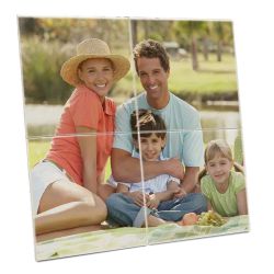 Stunning Personalized Photo 4 Tile Mural Frame to Tirur