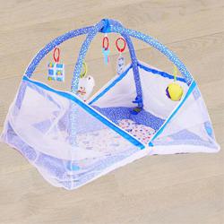 Marvelous Kick and Play Gym with Mosquito Net N Bedding Set to Kanjikode