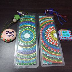 Exclusive Dot Mandala Art Bookmarker n Fridge Magnets to Muvattupuzha