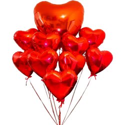 Red Heart Balloons to Sivaganga