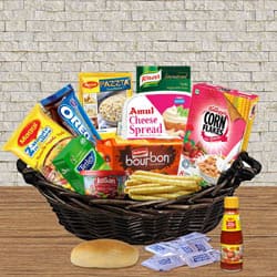 Amazing Gourmet Food Gift Basket to Palai