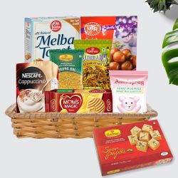 Exclusive Gift Basket of Food and Grocery to Irinjalakuda