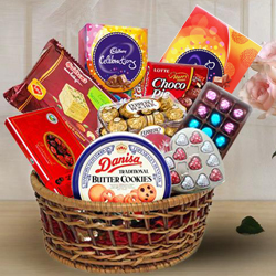 Luxurious Assortment of Chocolates and Treats to India
