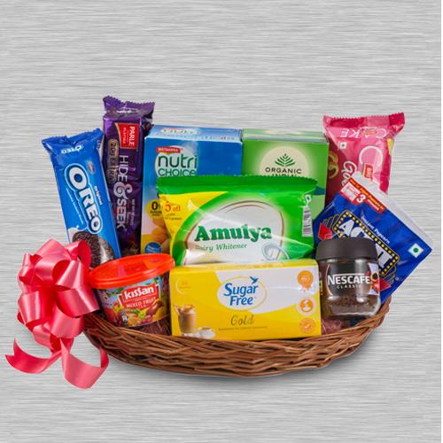 Refreshing Tea Time Gift Hamper for Family to Tirur