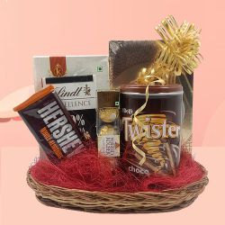 Exclusive Bucket Full of Choco Delights to India