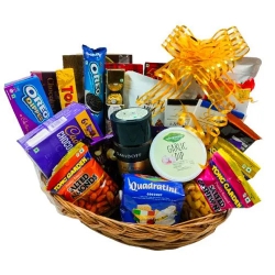 Blissful Gourmet Goodies Gift Basket to Sivaganga