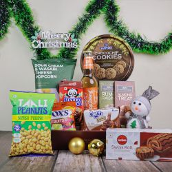 Sweet and Savory Christmas Snack Box