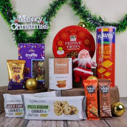 Festive Indulgence Gift Basket