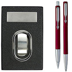 Exclusive Visiting Card Holder with Parker Vector Gift Set to Kanjikode